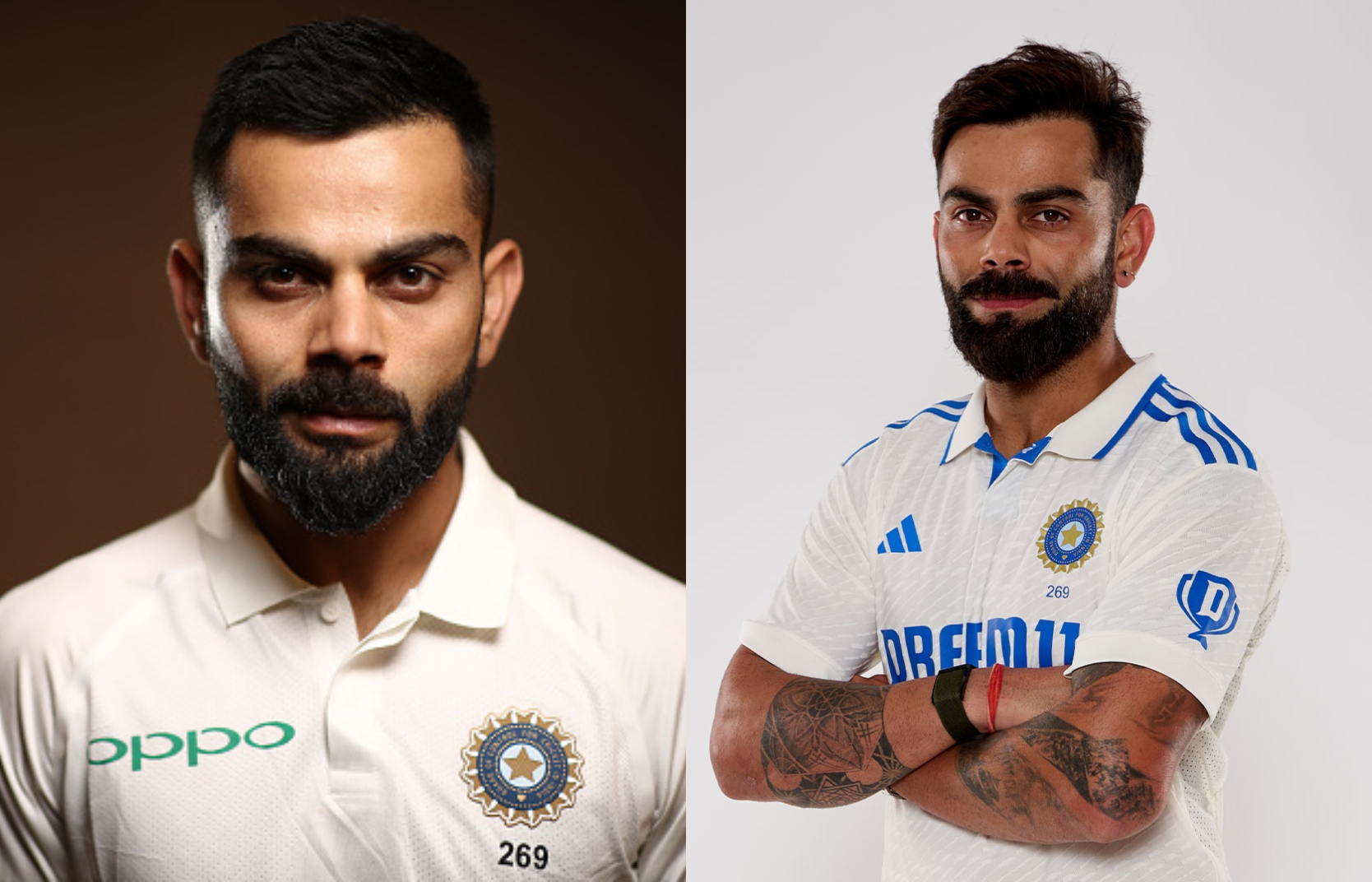 Fans called Virat Kohli's headshot of 2024  a downgrade from 2018 one | Getty