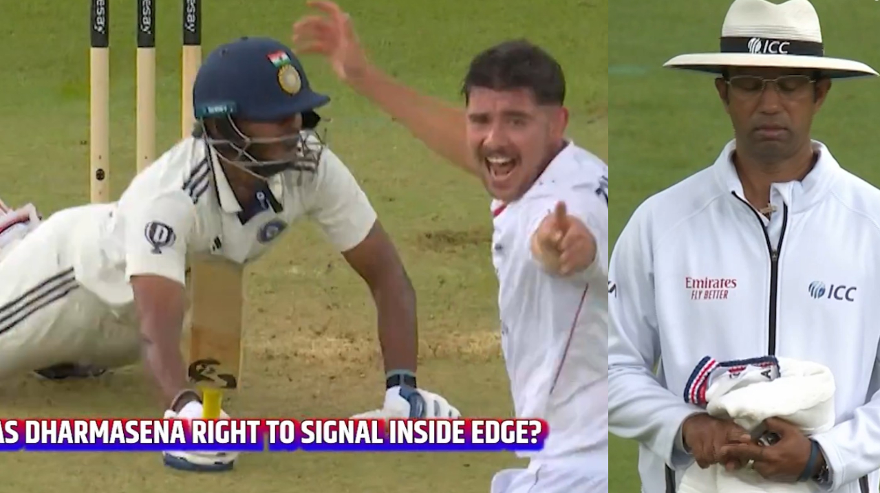 Dharmasena's signal probably kept England from taking the DRS review | Star Sports X