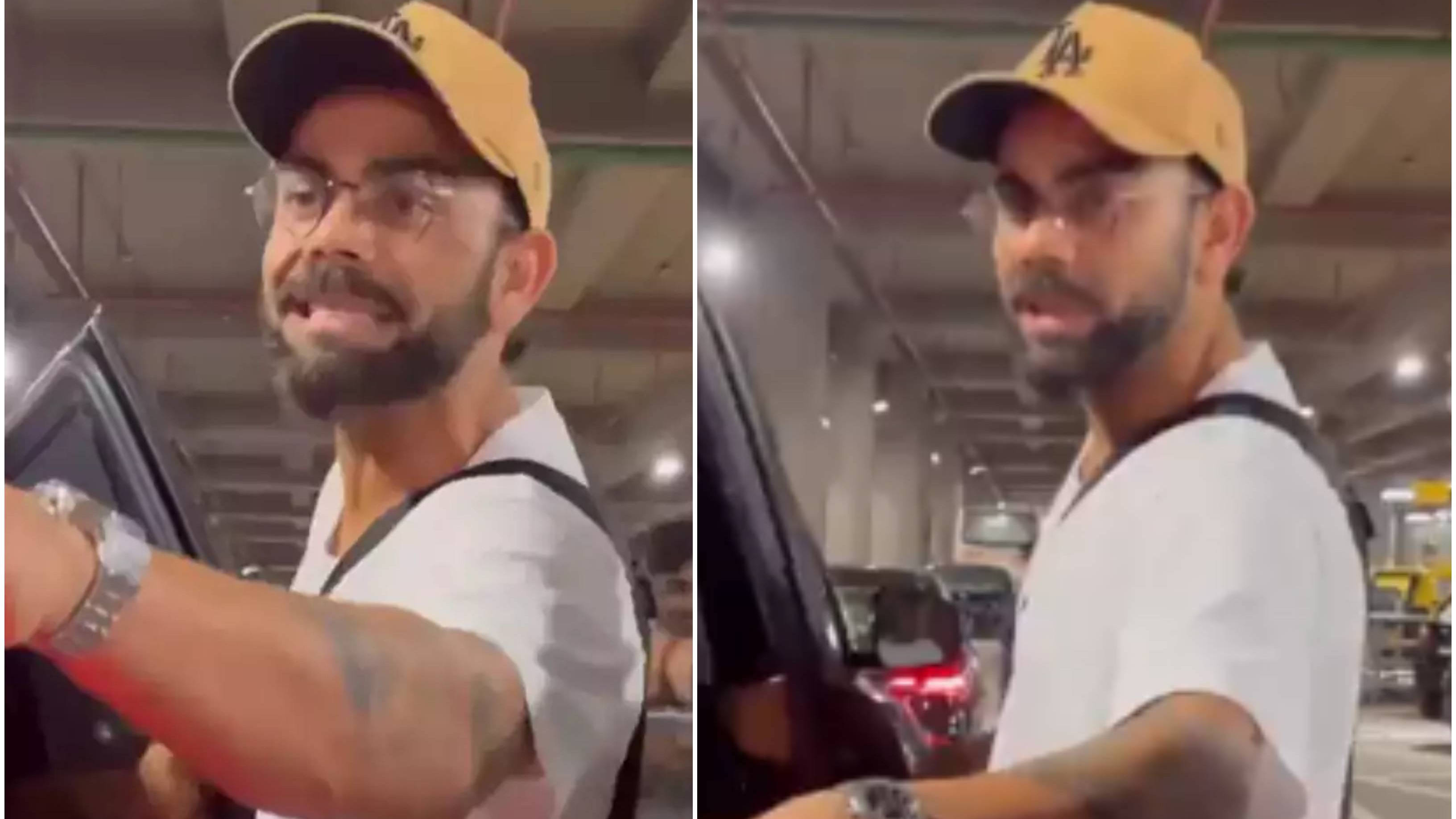 WATCH: Virat Kohli promises a fan to give selfie on his next visit to airport