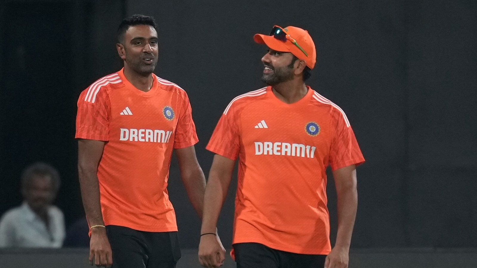 R Ashwin and Rohit Sharma | BCCI/ICC