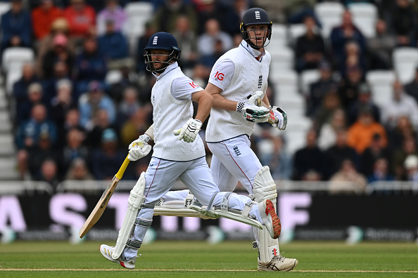 Ben Duckett and Zak Crawley opening the batting for England | Getty