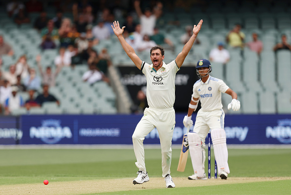 Jaiswal was dismissed by Starc for a golden duck | Getty