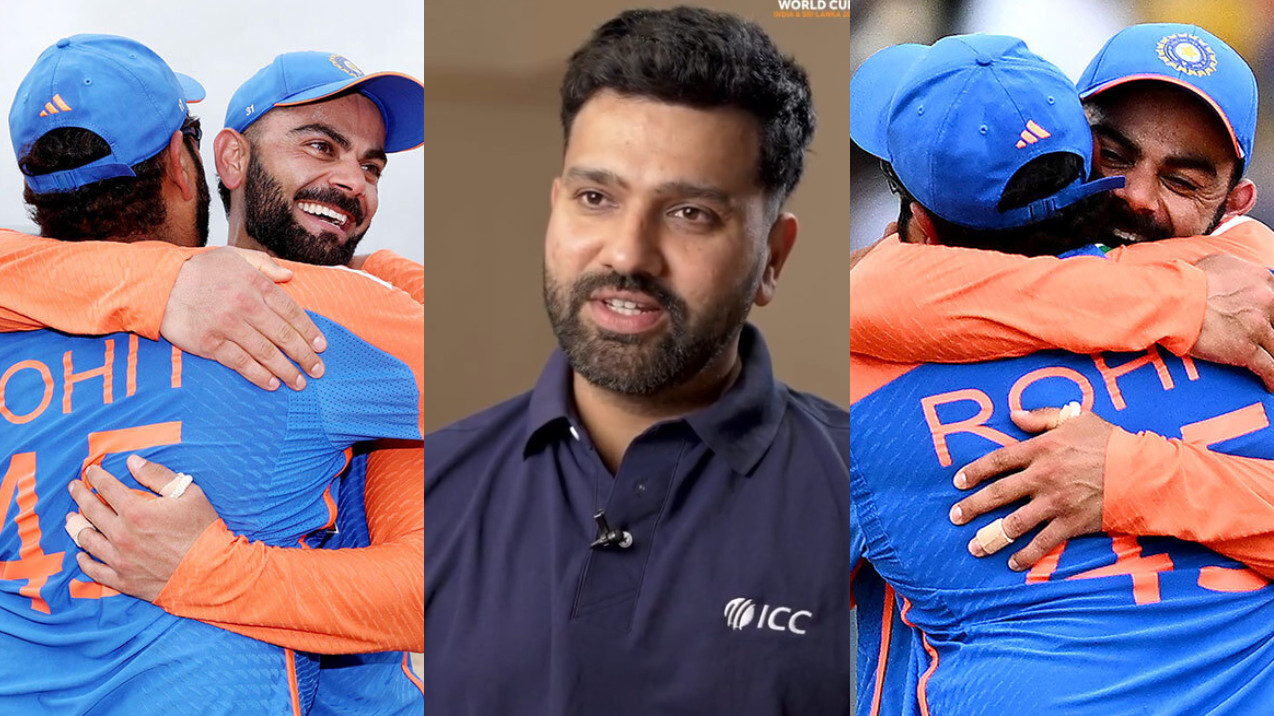 WATCH- “Knew it was our last T20 World Cup”- Rohit Sharma what made his hug with Virat Kohli special after India’s T20 WC 2024 win
