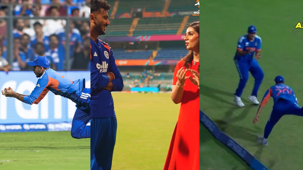T20 World Cup 2026: WATCH- Axar Patel chooses his favorite catch between Harry Brooks and Will Jacks in semi-final