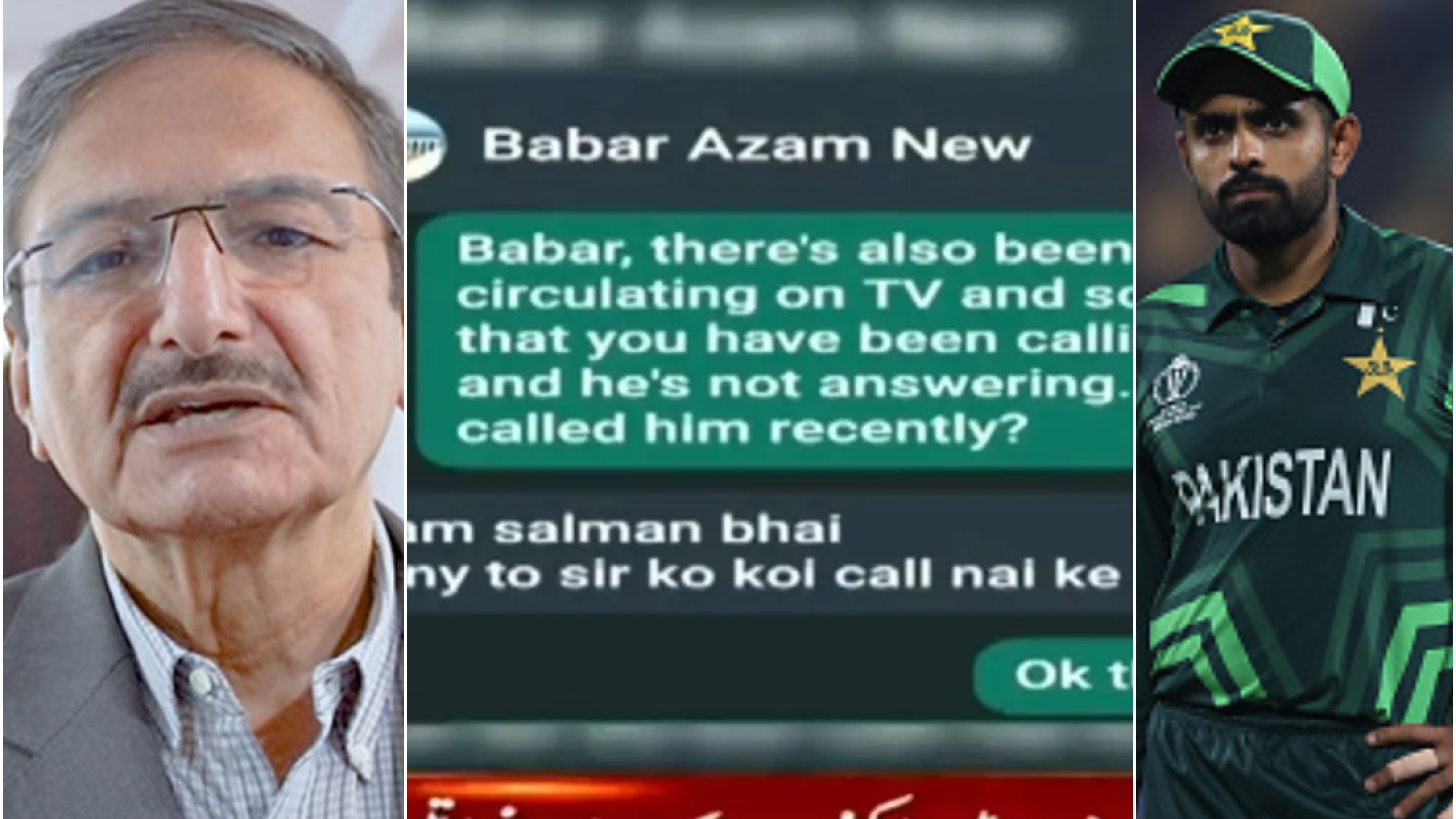 WATCH: Pakistani news anchor apologises for Babar’s chat leak; claims PCB chief gave permission to show screenshot on live TV