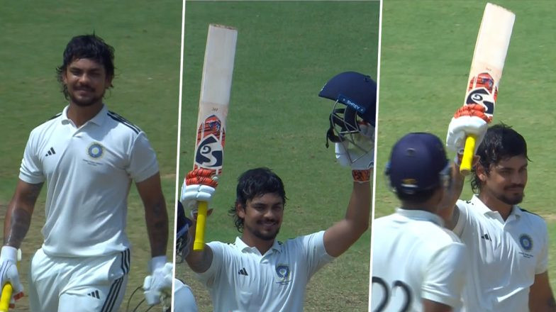 WATCH- Ishan Kishan, East Zone captain, scripts history, becomes first keeper-batter to score 250 in Duleep Trophy