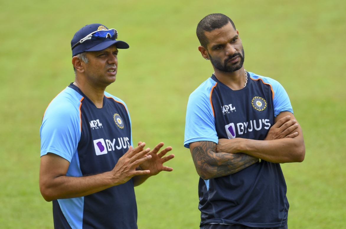 Rahul Dravid is India's head coach and Shikhar Dhawan captain on Sri Lanka tour | BCCI