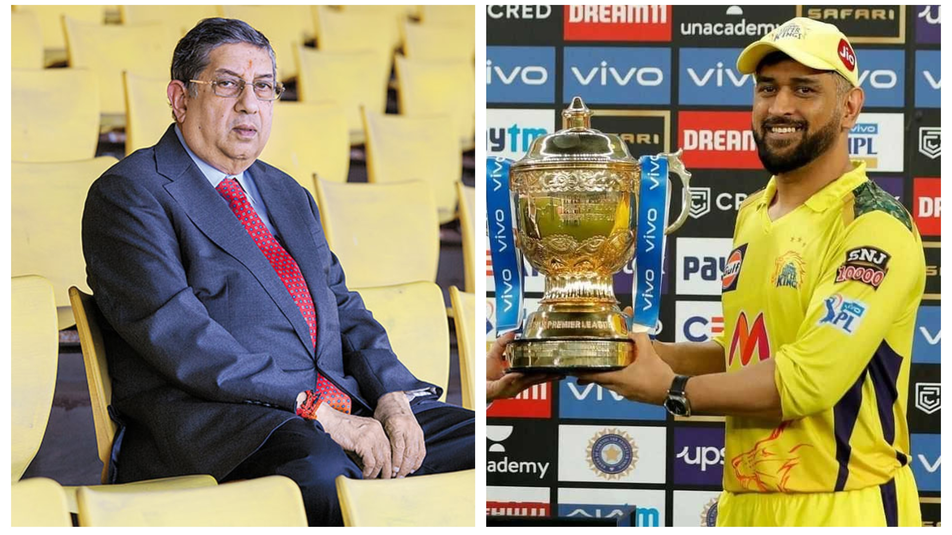 “There is no CSK without Dhoni and there is no Dhoni without CSK”, says N Srinivasan