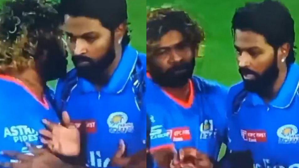 IPL 2024: WATCH- Did Hardik Pandya push Lasith Malinga during post-match handshakes?