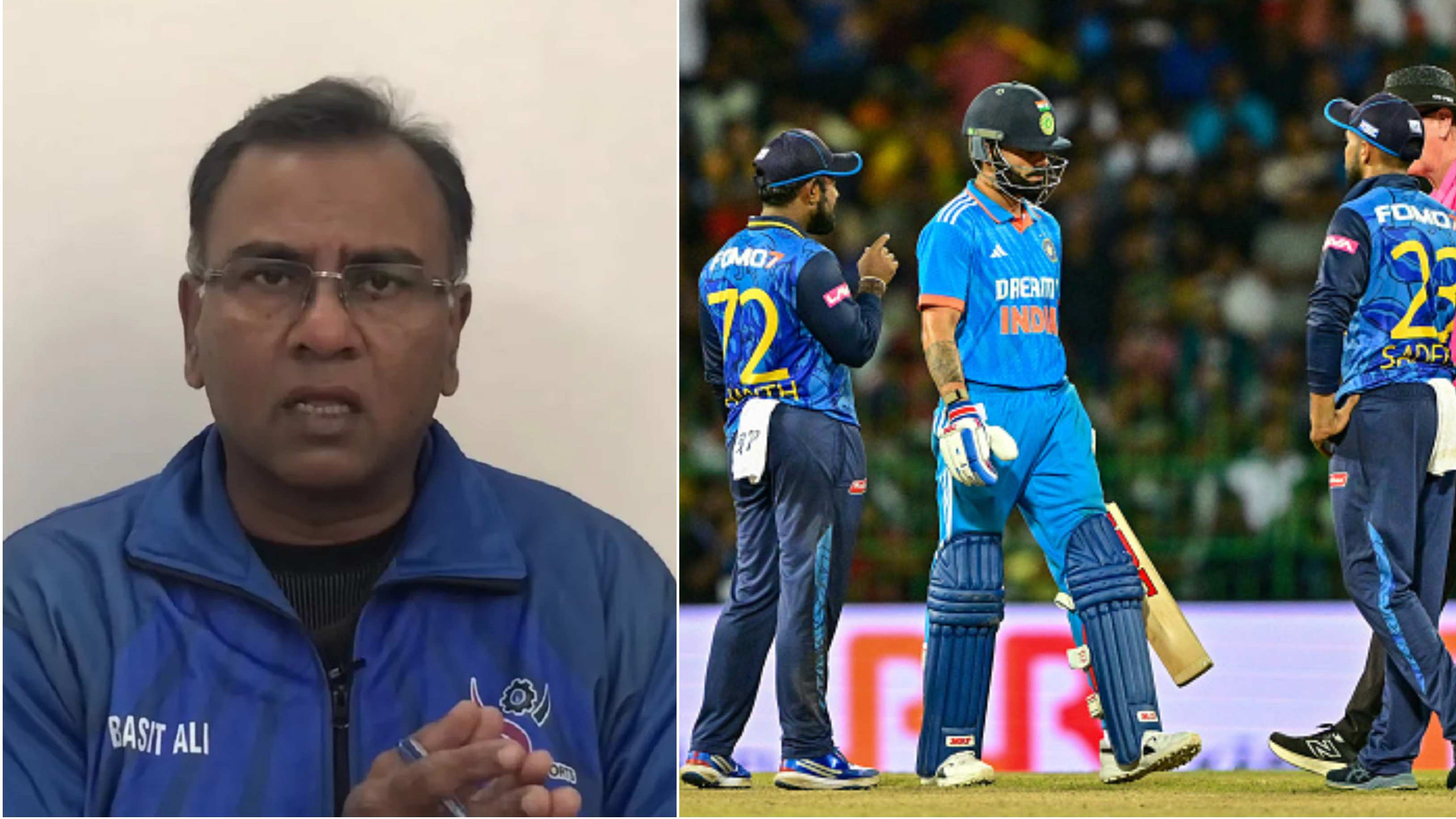 SL v IND 2024: “Understandable if it happens to Iyer or Dube,” Basit Ali shocked by Virat Kohli’s struggle against spin