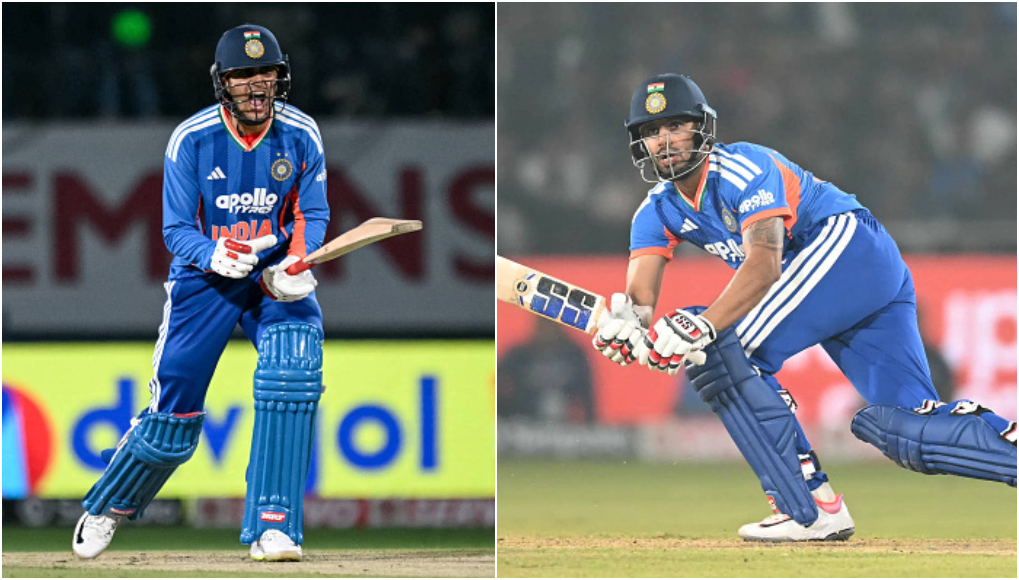 Shubman Gill and Jitesh Sharma were dropped from the T20I squad | Getty