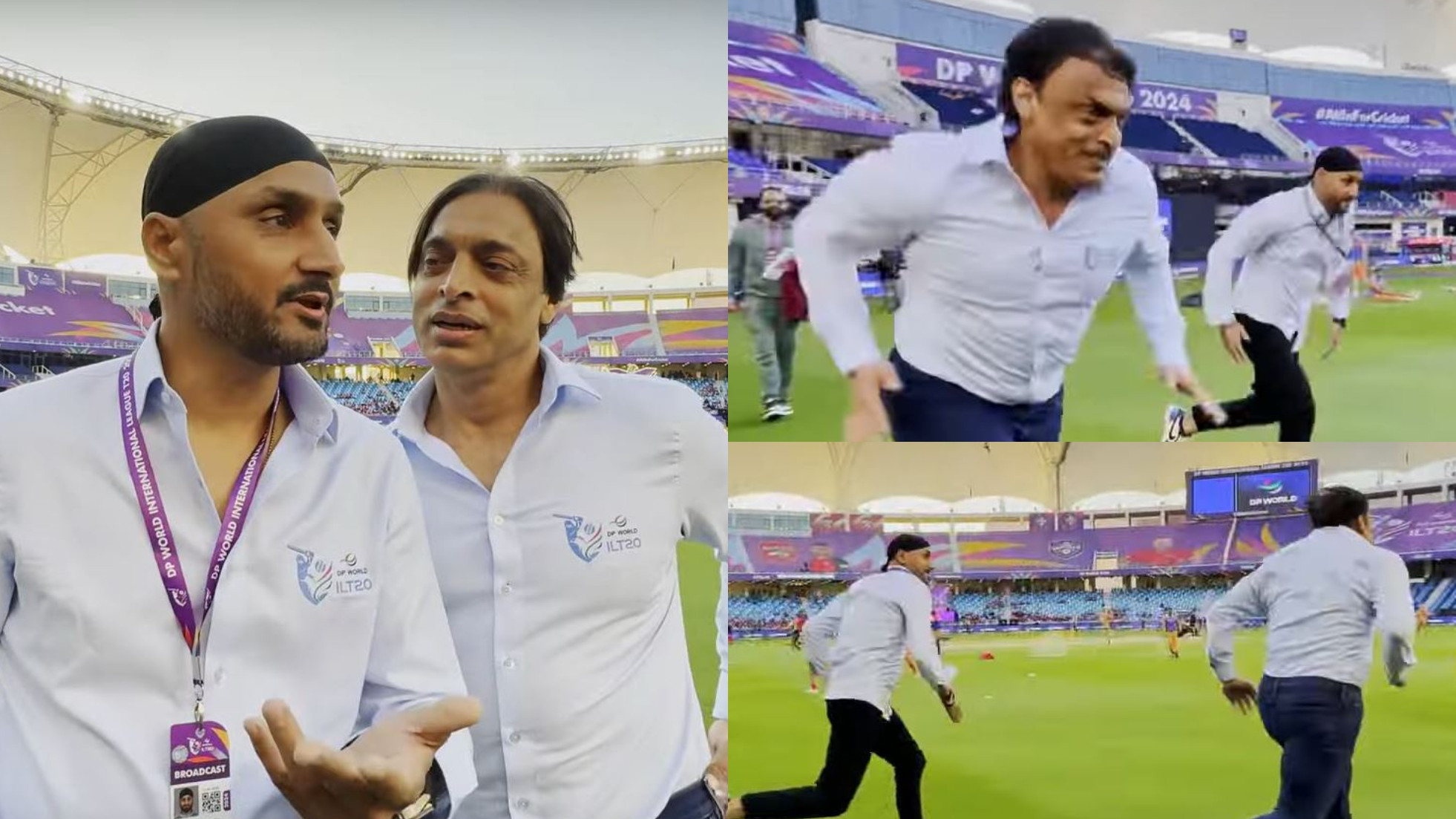 WATCH- Shoaib Akhtar's revenge from Harbhajan Singh in a race after being mocked for his slowness