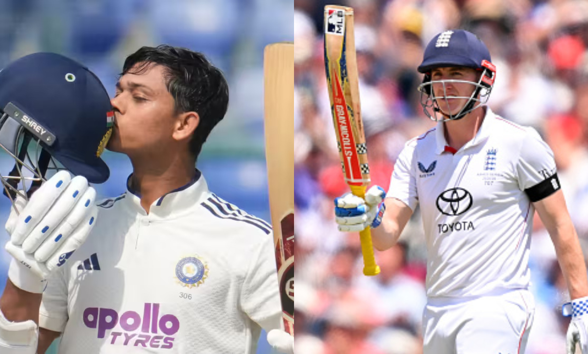 Yashasvi Jaiswal and Harry Brook have been chosen as next great Test batters | Getty