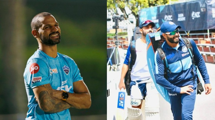 AUS v IND 2020-21: Dhawan pulls Jadeja's leg after his photo featuring Rahane in India garb