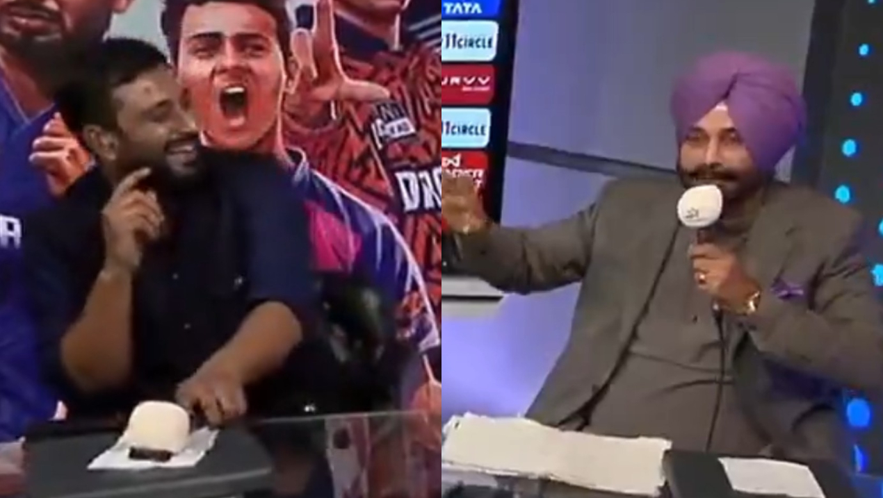 Ambati Rayudu and Navjot Singh Sidhu got into a heated discussion on commentary | X