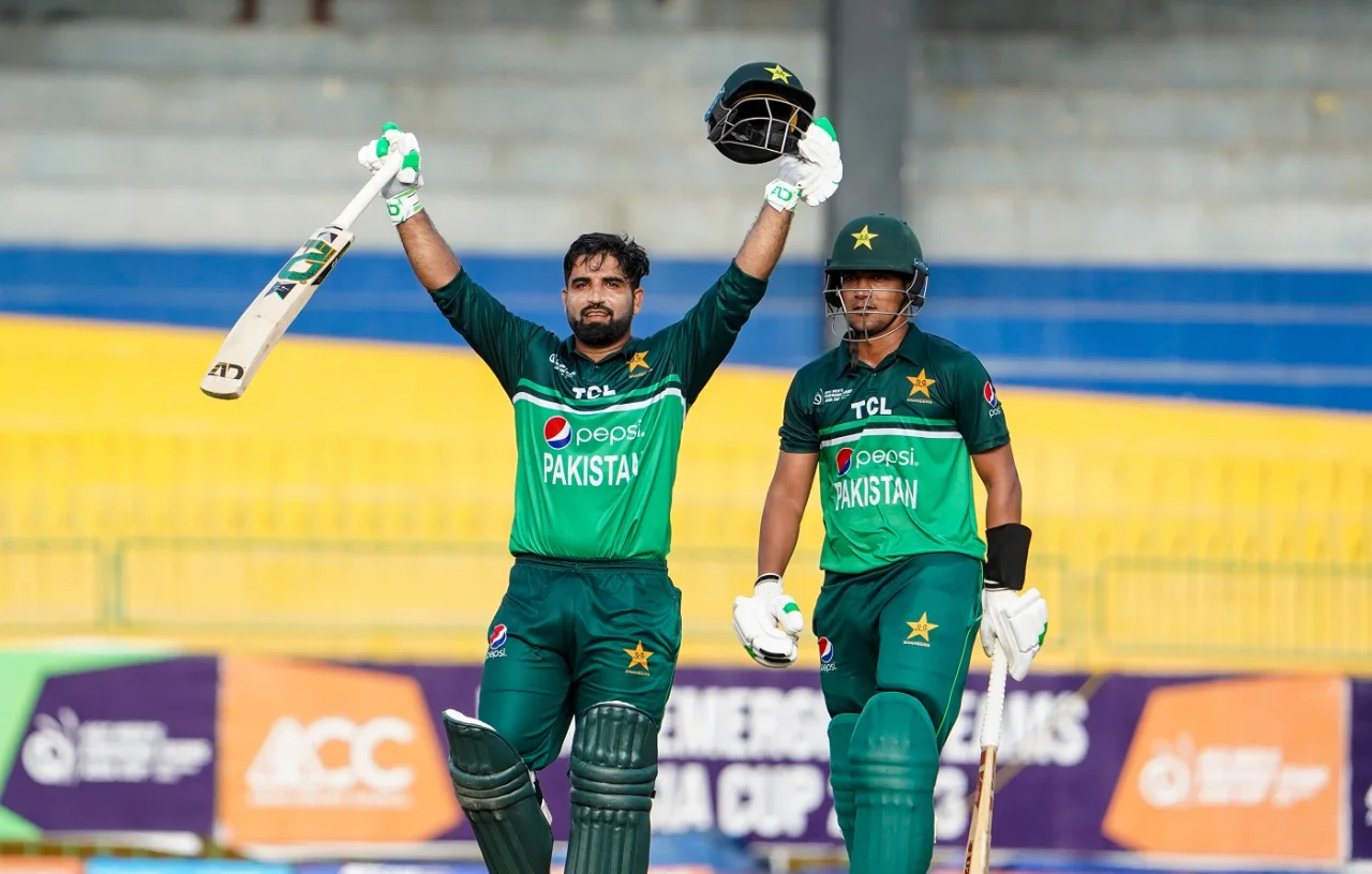 Tayyab Tahir was named the Player of the Match for his stunning century | ACC