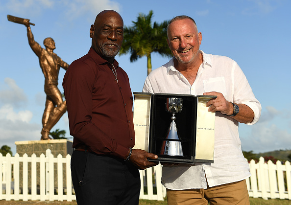 Sir Vivian Richards and Sir Ian Botham | Getty 