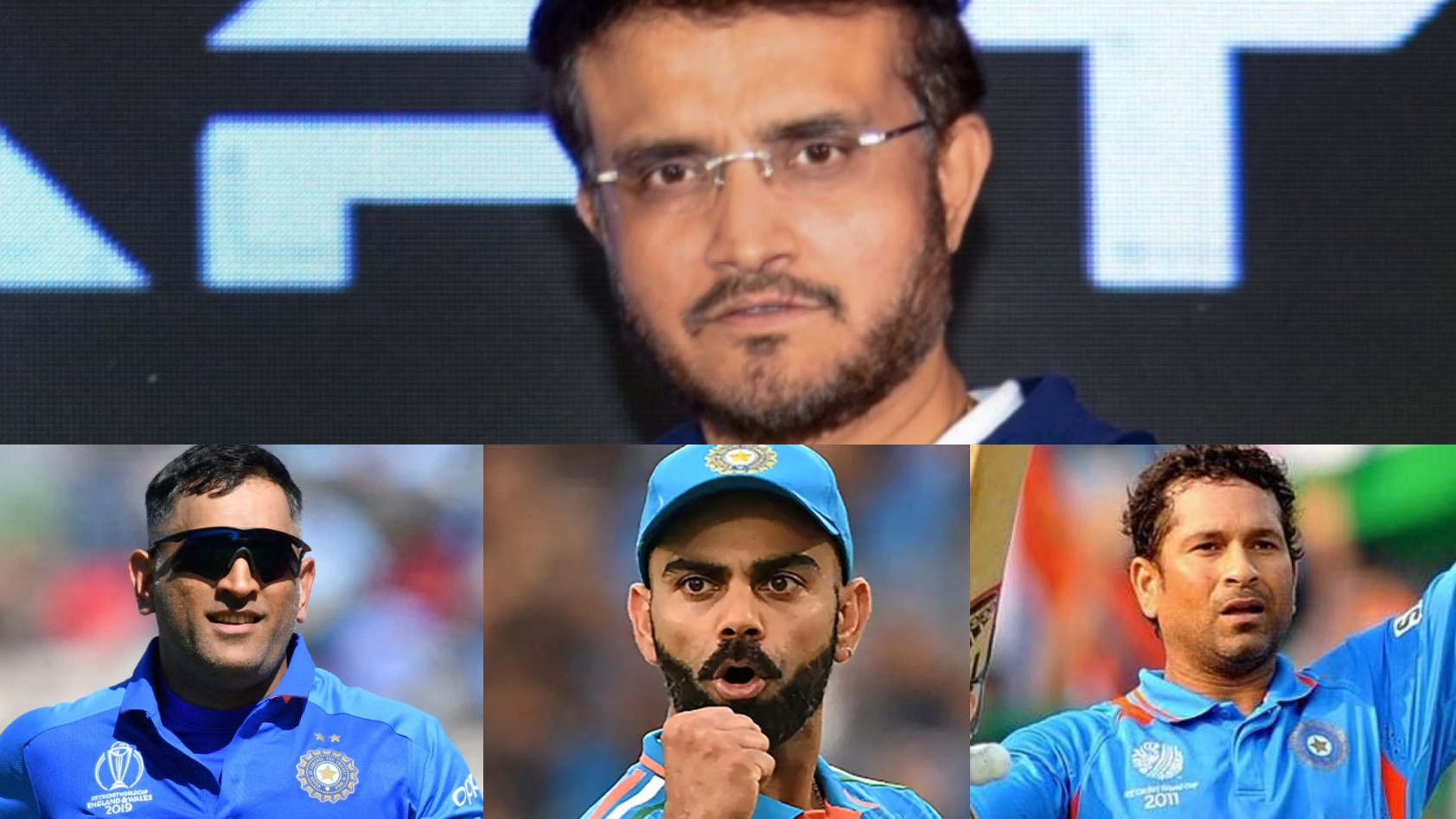 WATCH- Sourav Ganguly’s epic answer on one quality he has and Sachin Tendulkar, Virat Kohli, MS Dhoni do not