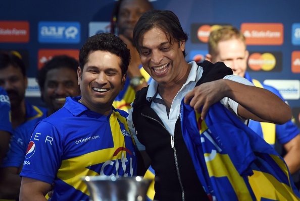 Shoaib Akhtar and Sachin Tendulkar | GETTY 