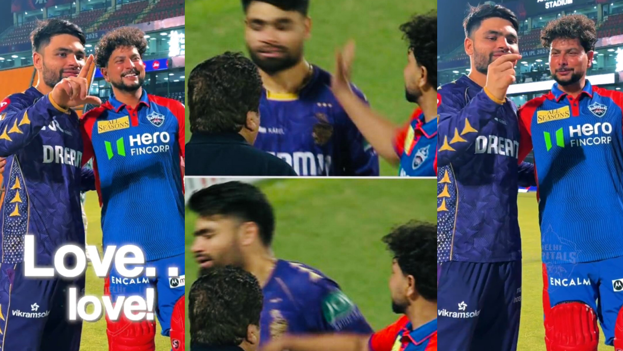 Kuldeep Yadav and Rinku Singh |  X