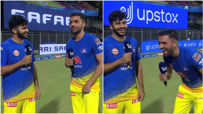 IPL 2021: WATCH - Deepak Chahar shares hilarious message from a fan who didn't want him to play