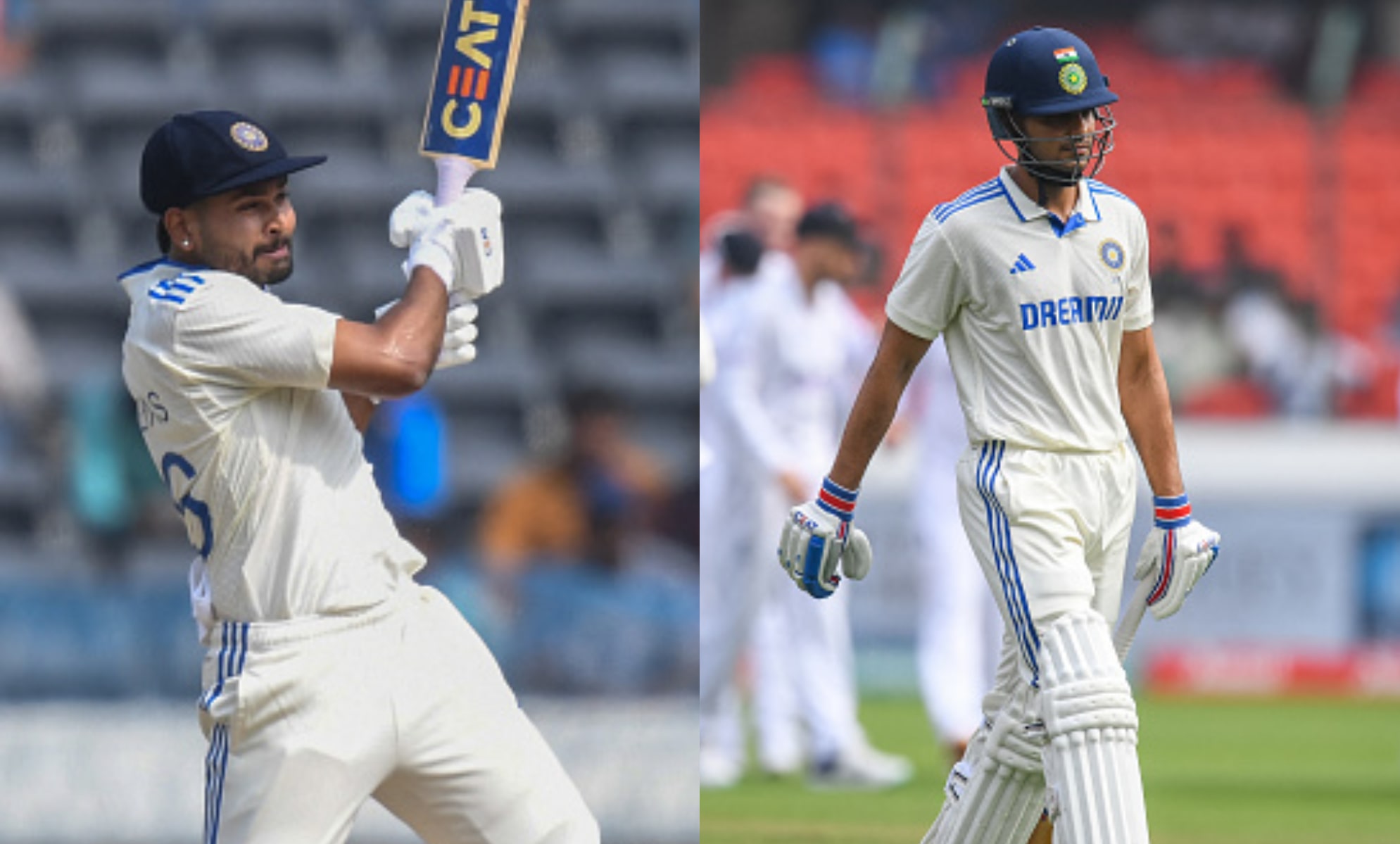 Shreyas Iyer and Shubman Gill are going through a lean patch | Getty