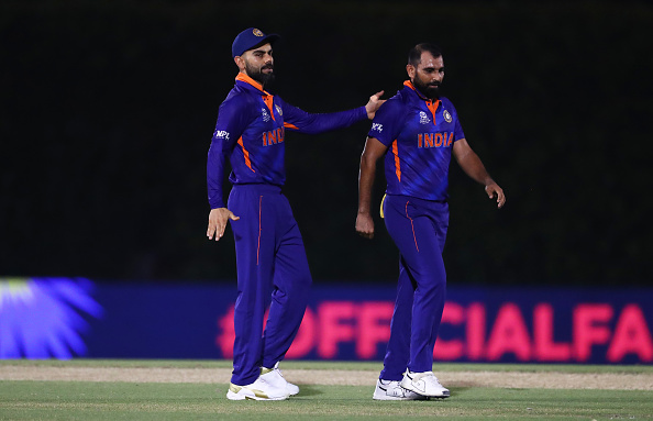 Virat Kohli and Mohammad Shami | GETTY