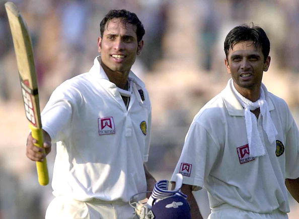 Laxman (281) and Dravid (180) added 376 runs for 5th wicket | Getty