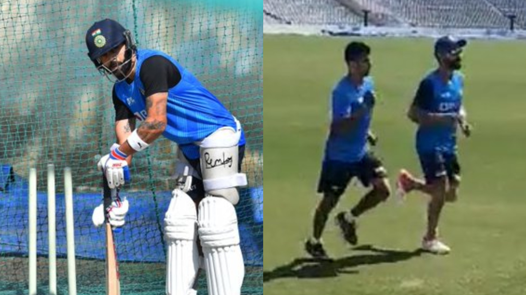 IND v SL 2022: WATCH- Virat Kohli hits the nets in preparation for his 100th Test in Mohali