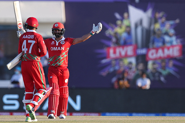 Oman thrashed Papua New Guinea by 10 wickets | Getty