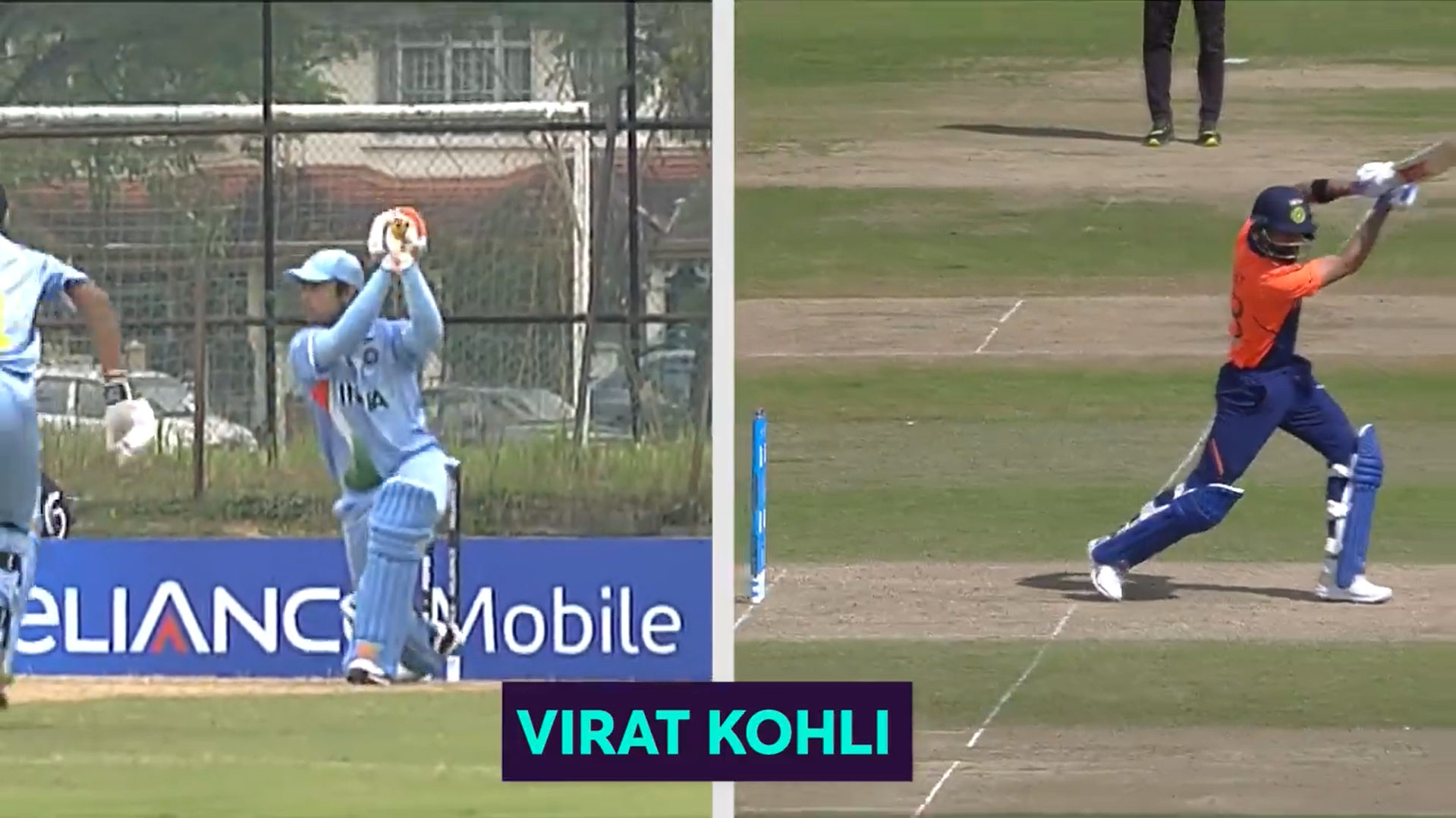 WATCH - ICC compares current batting technique of Virat Kohli, Babar Azam with U19 days