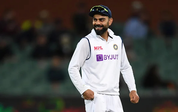 Virat Kohli led India to 40 wins in 68 Test matches as captain from 2014/15-2022 | Getty