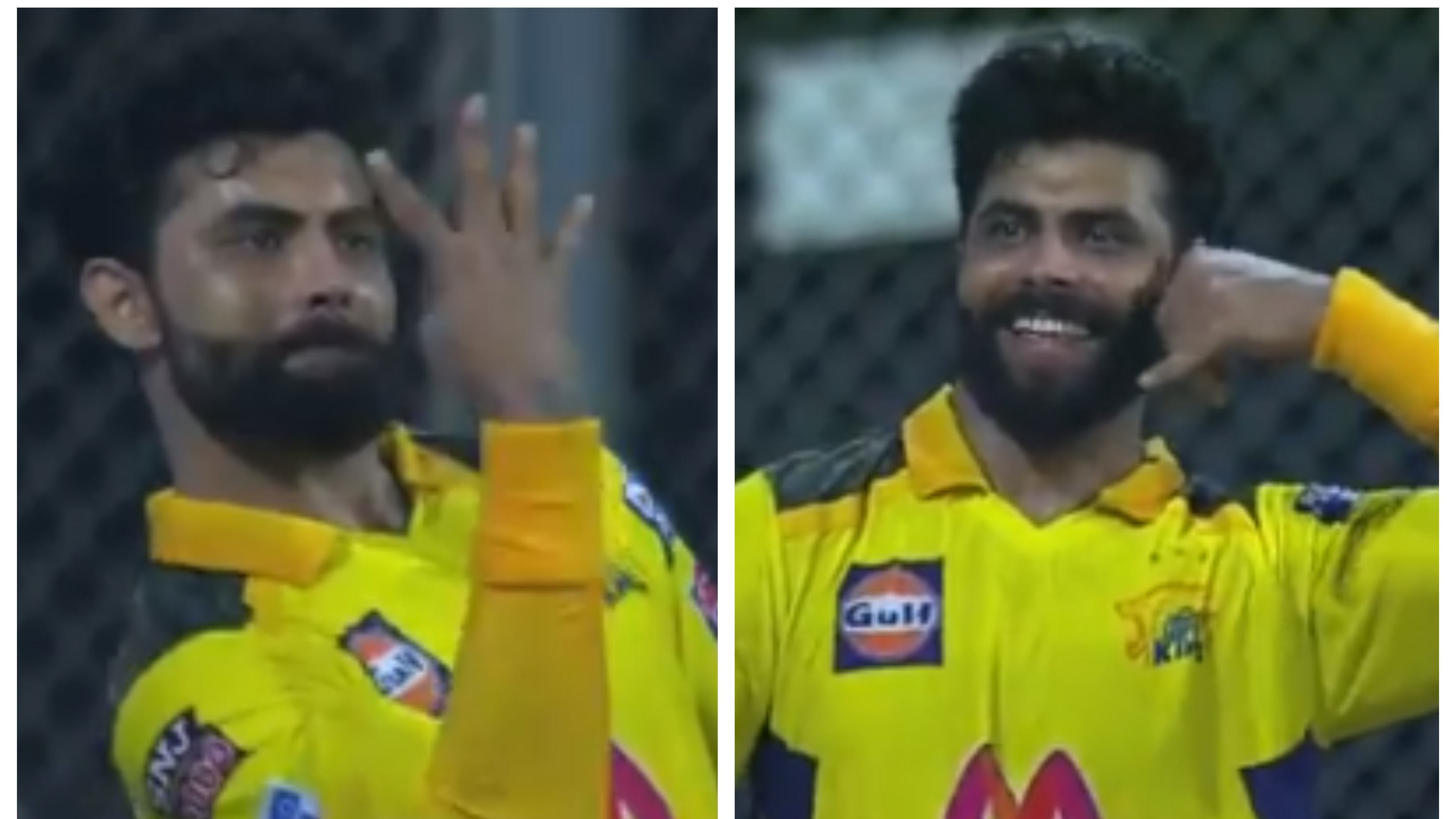 IPL 2021: WATCH – Ravindra Jadeja’s unique celebration after taking 4 catches in CSK’s big win over RR