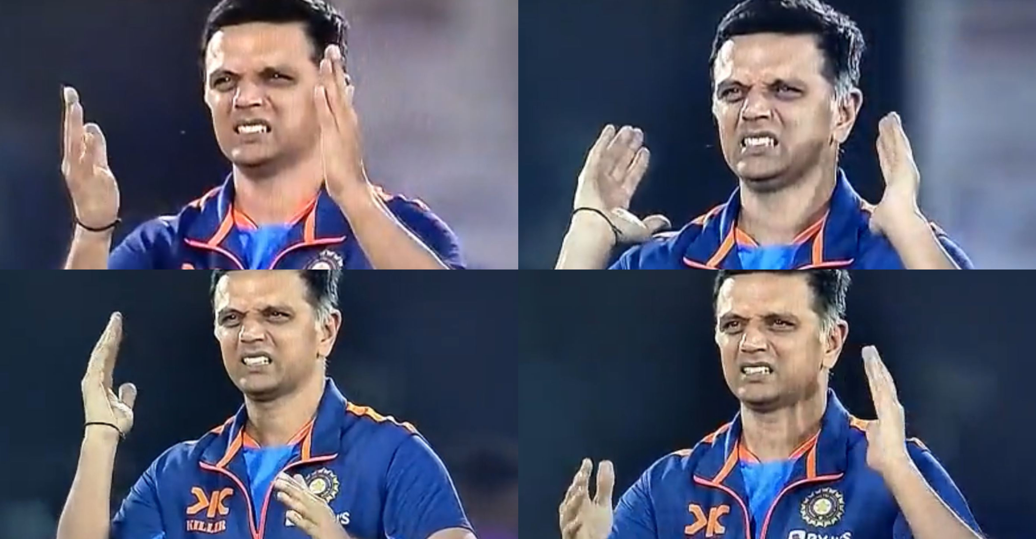 Rahul Dravid made some intriguing signals | Twitter