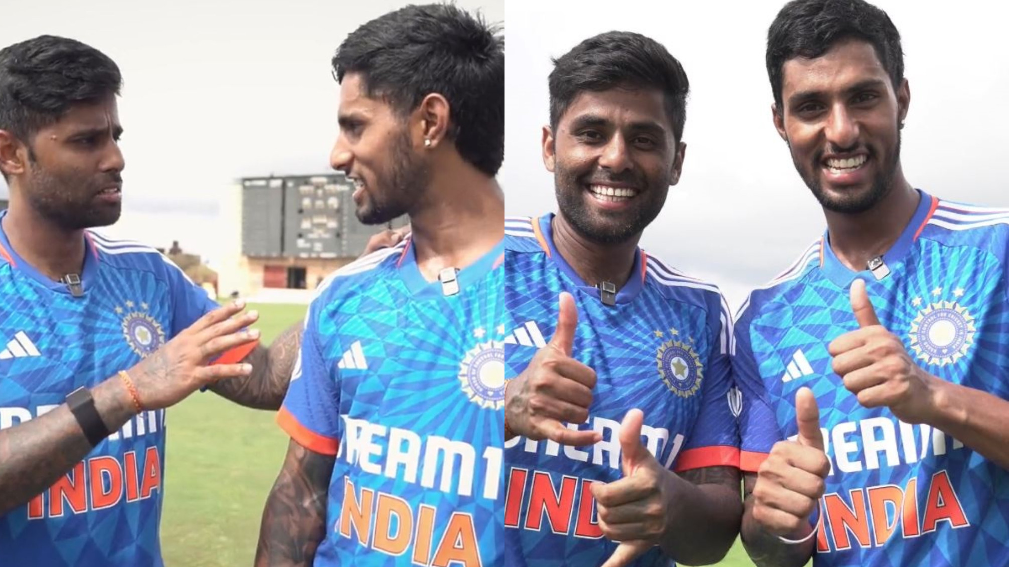 WI v IND 2023: WATCH- 'Khud ko ullu banaya'- Suryakumar explains meaning of his wristband message after Tilak points it out