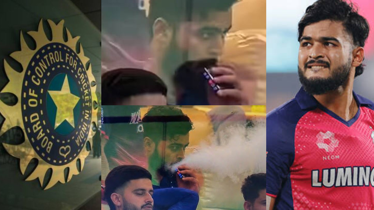 IPL 2026: RR captain Riyan Parag cops 25% match fees fine from BCCI for vaping in dressing room