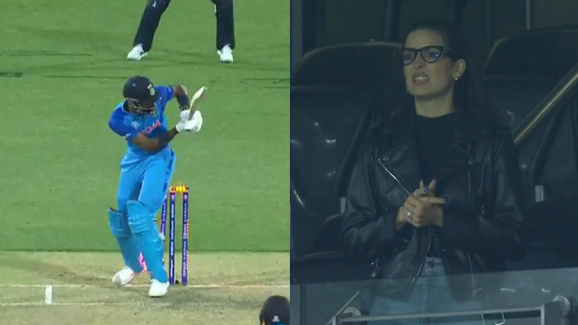 T20 World Cup 2022: WATCH- Natasa Stankovic's shocked reaction on Hardik Pandya's hit-wicket dismissal vs ENG