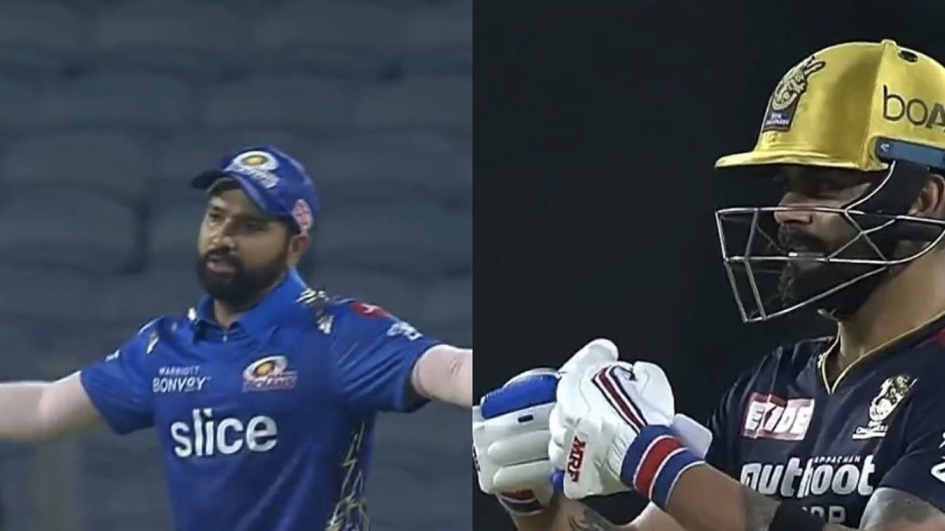 IPL 2022: WATCH - Rohit Sharma gives a virtual hug to pitch invader; Virat Kohli appreciates the gesture
