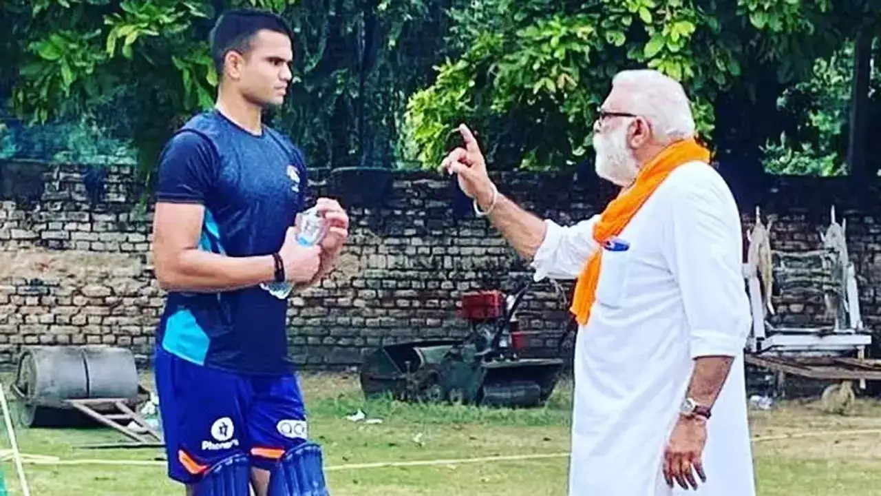 Arjun Tendulkar trained with Yograj Singh in Chandigarh for 12 days  | X