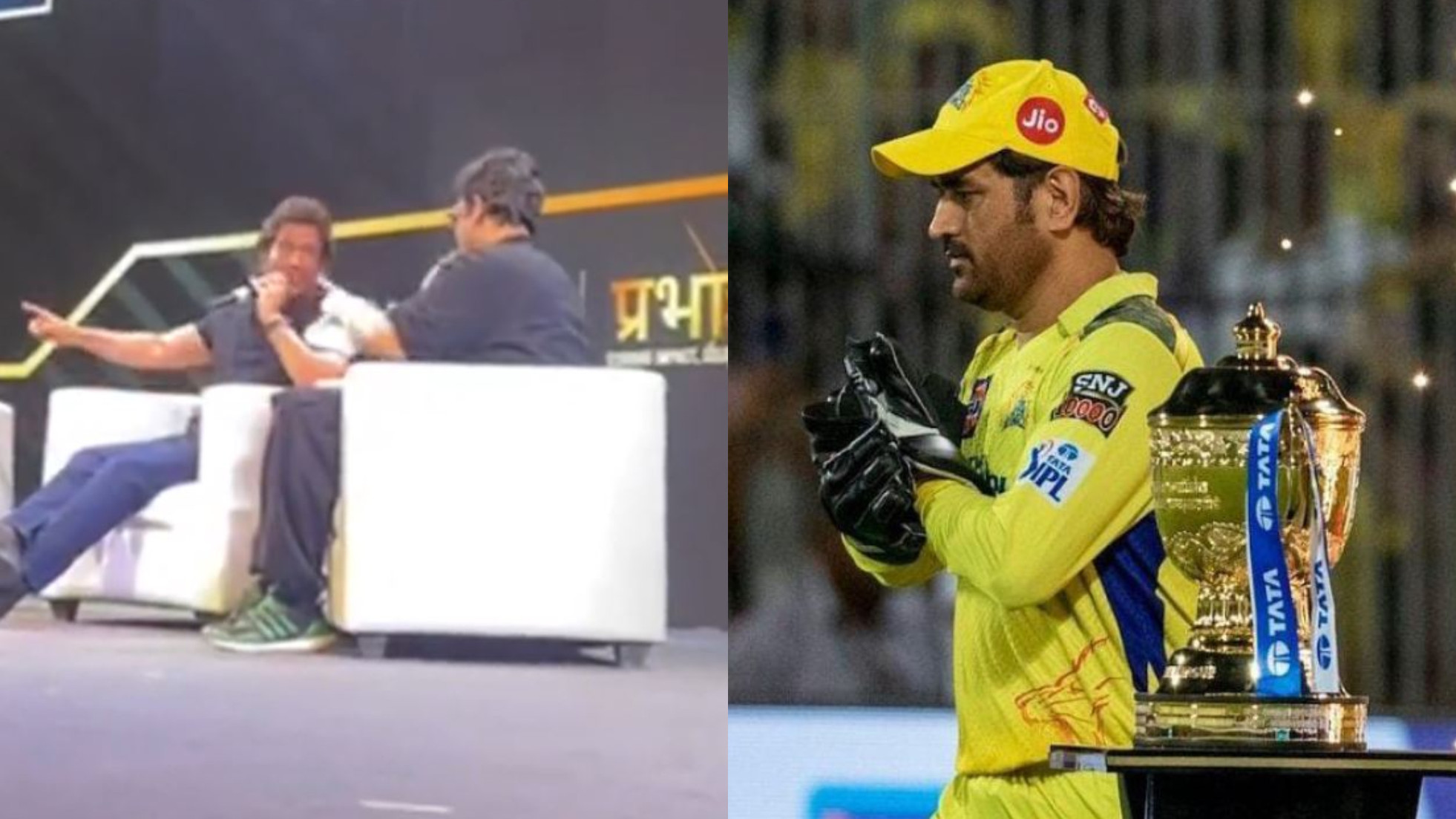 WATCH- “Knee has survived the operation..” - MS Dhoni hints at playing in IPL 2024