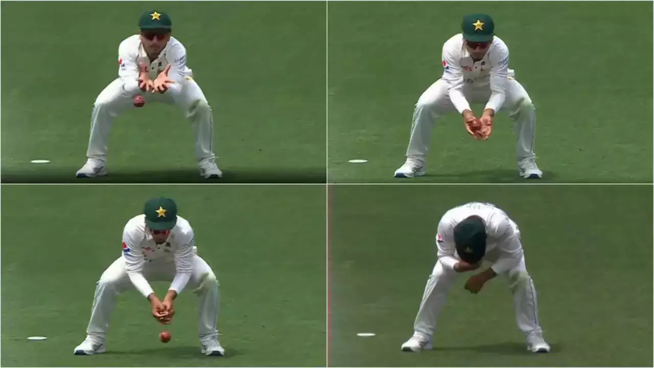 Saim Ayub dropped a sitter of David Warner | X