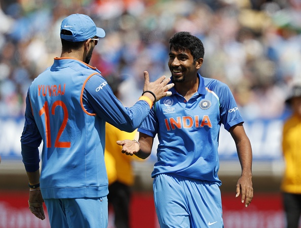 Yuvraj and Bumrah had a fun chat on Instagram | Getty