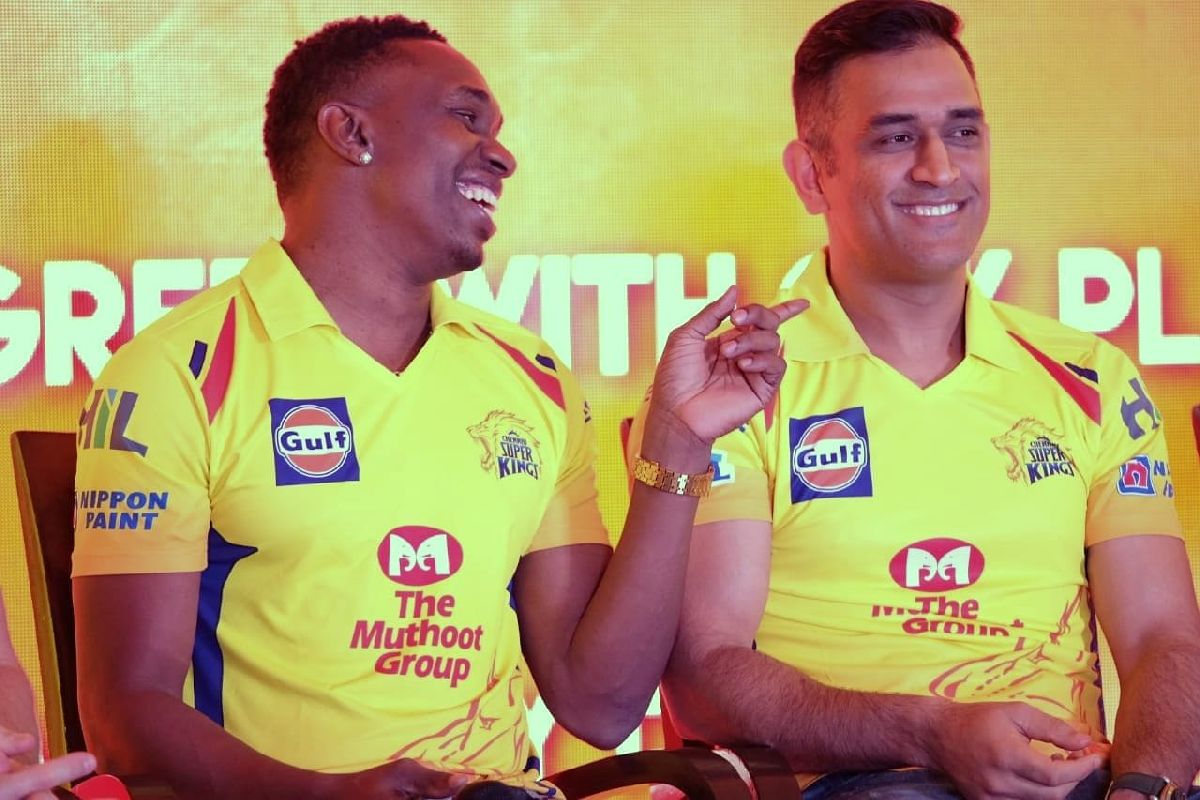 Dhoni and Bravo enjoy a special camaraderie | Twitter