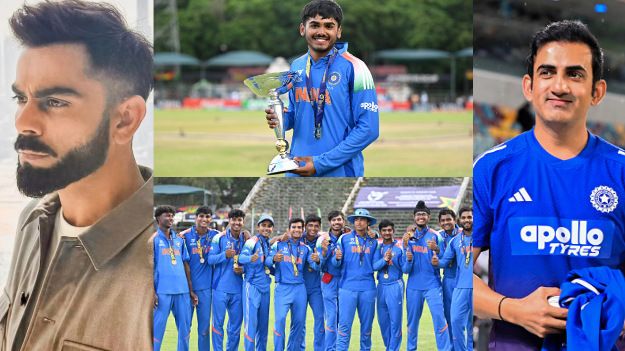 Indian cricket fraternity rejoices as India U19 wins U19 World Cup 2026; defeats England by 100 runs in the final