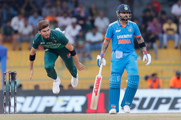 Virat Kohli and Shaheen Afridi | Getty Images