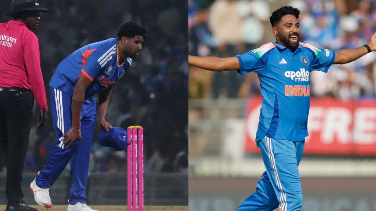 Injured Harshit Rana ruled out of T20 World Cup 2026; Mohammed Siraj named replacement- Report