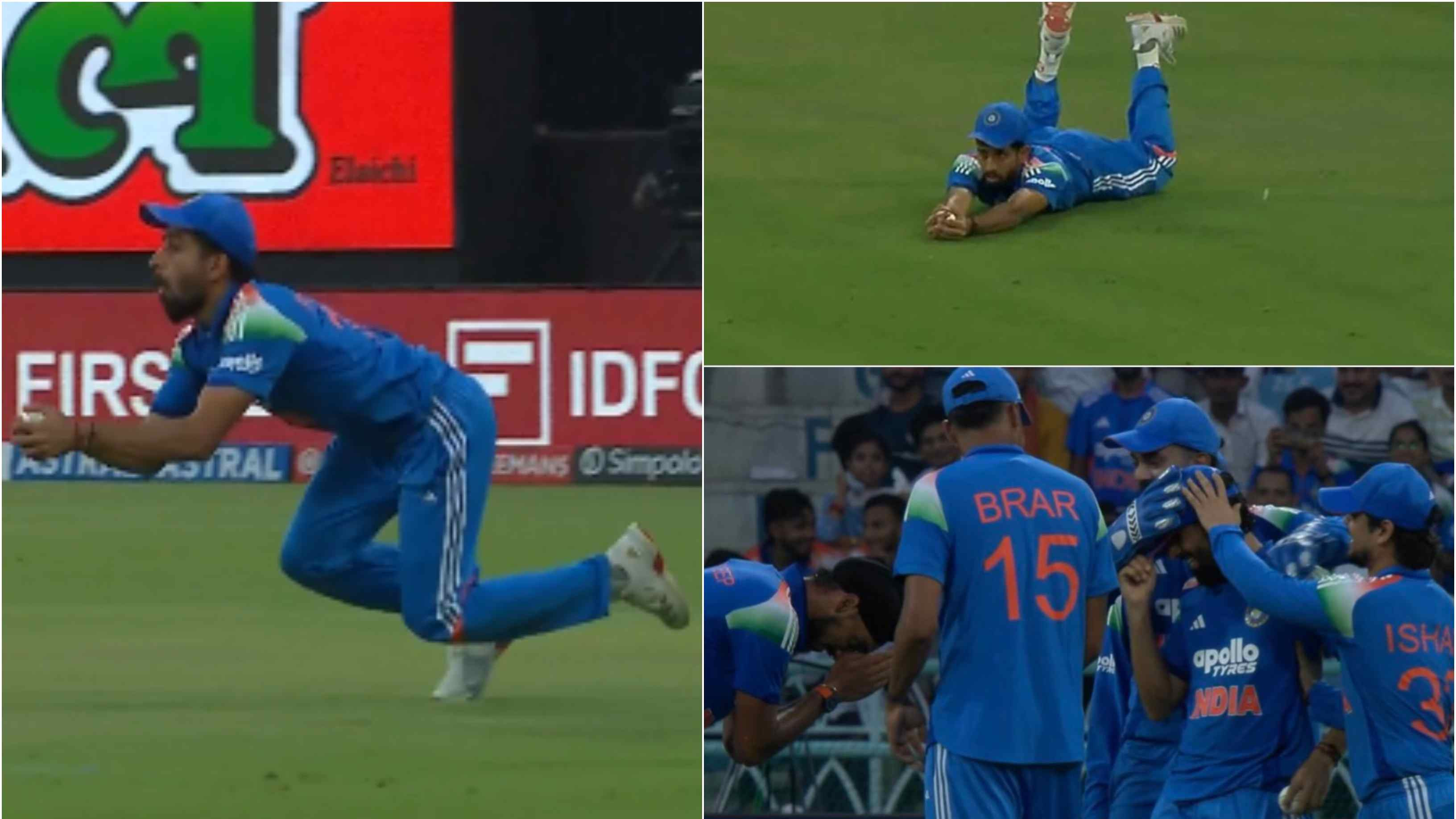 IND v AFG 2026: WATCH - Prince Yadav takes spectacular diving catch to dismiss Ibrahim Zadran; Arshdeep Singh bows the debutant