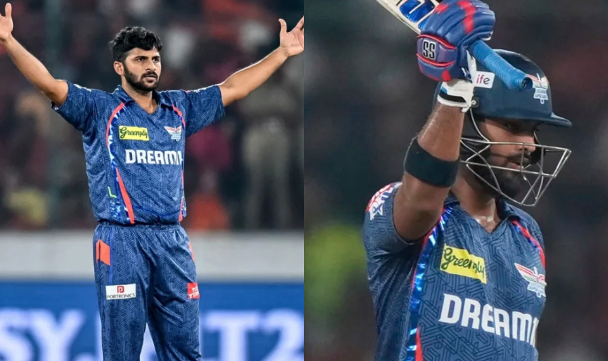 Shardul thakur with 4 wickets and Nicholas Pooran with 70 in 26 balls starred for LSG | BCCI-IPL