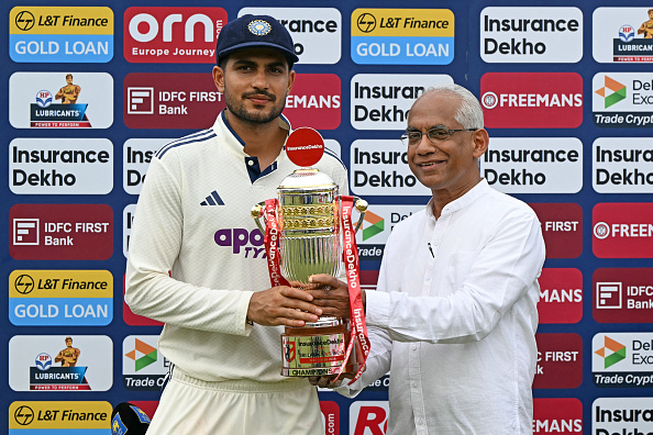 Shubman Gill-led Indian team won two-Test series in Sri Lanka 1-0 | Getty
