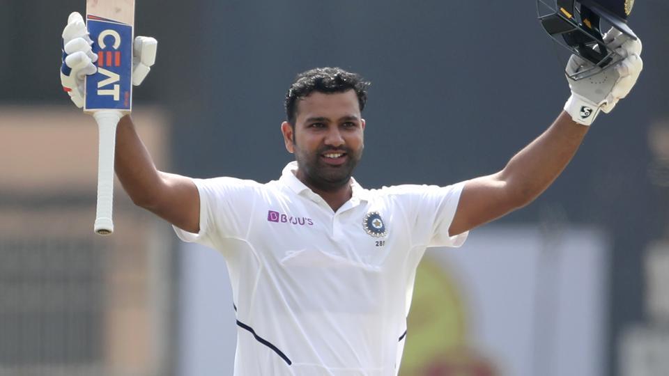 Rohit Sharma hit his career-best Test score of 212 in Ranchi | AFP